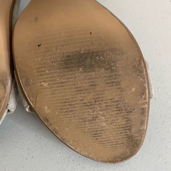 Steve Madden Carrson Blush Suede Heeled Sandals Size 10 - Picture 10 of 14